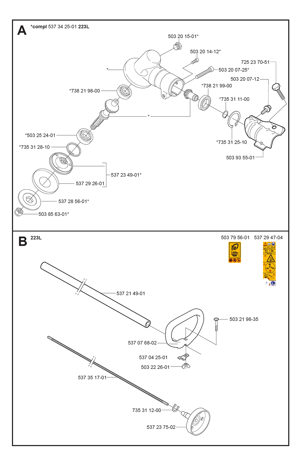 Husqvarna 223l Fuel Line Diagram - Free Wiring Diagram